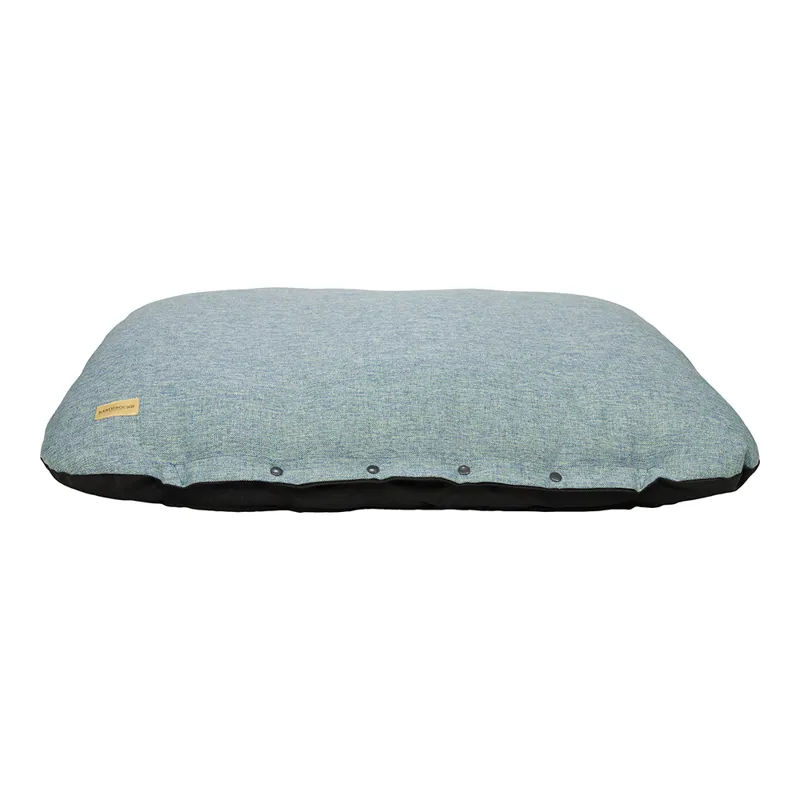 Earthbound Marlow Flat Cushion Turquoise-1